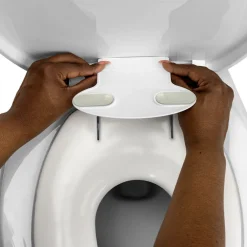 Réducteur de toilette Flip & Sit blanc
