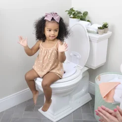 Réducteur de toilette Flip & Sit blanc
