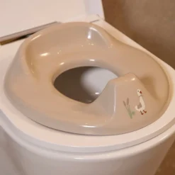 Réducteur de toilette Grow Soft Spring Taupe