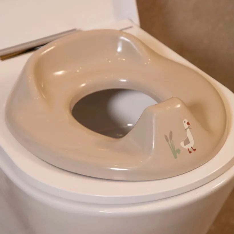 Réducteur de toilette Grow Soft Spring Taupe