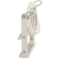 Réducteur de toilettes avec marches écru