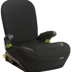 Rehausseur avec dossier rabattable Pulp i-Size noir