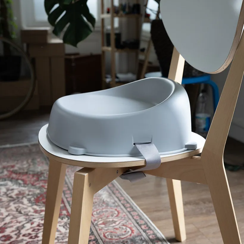 Rehausseur de chaise Easy gris charme 3+