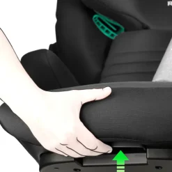 Rehausseur inclinable ISOFIX R129 i-Size Eliseo Softness - Carbon
