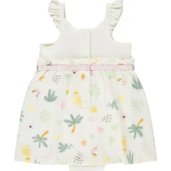Robe body ffet 2 en 1 imprimé jungle pour bébé fille