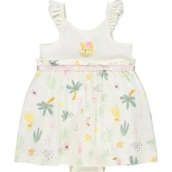 Robe body ffet 2 en 1 imprimé jungle pour bébé fille