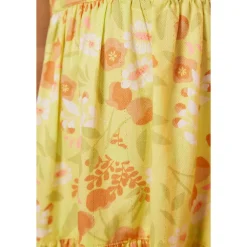 Robe à bretelles imprimé fleurs pour bébé fille