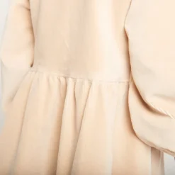 Robe brodée en velours côtelé pour bébé fille