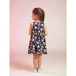 Robe débardeur imprimé fleuri pour bébé fille