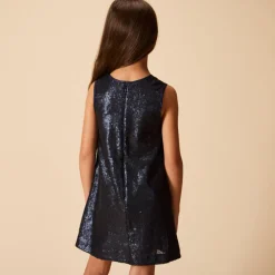 Robe de fête sans manches en sequins pour fille
