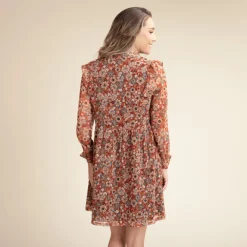Robe de grossesse et d'allaitement imprimé floral