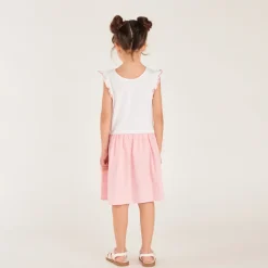 Robe 2-en-1 broderie Bilie Boo pour fille