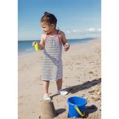 Robe imprimée à bretelles volantées pour bébé fille
