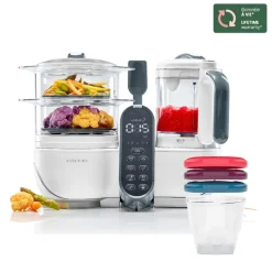 Robot Bundle NutriBaby(+) + 3 Babybols 250 ml - Blanc