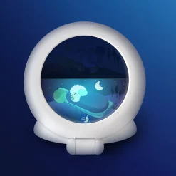 Réveil Kid'Sleep Globetrotter - Blanc