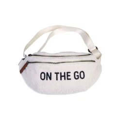 Sac banane Bag on the go Teddy écru effet bouclette