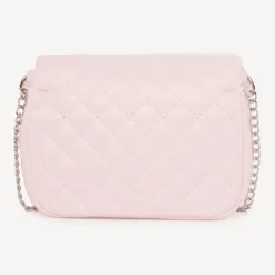 Sac bandoulière effet cuir matelassé pour fille