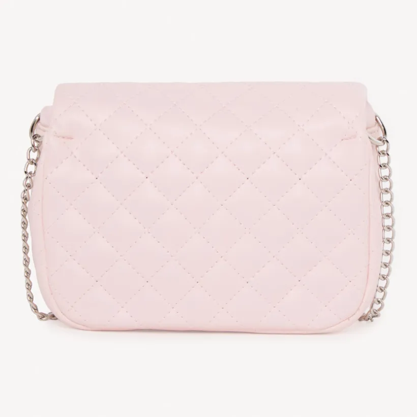 Sac bandoulière effet cuir matelassé pour fille