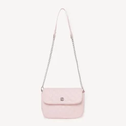 Sac bandoulière effet cuir matelassé pour fille