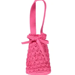Sac bourse en crochet avec cordon pour fille