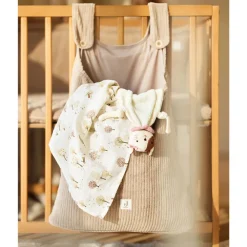 Sac de rangement pour parc - Milk Coffee - Cloudy Rib
