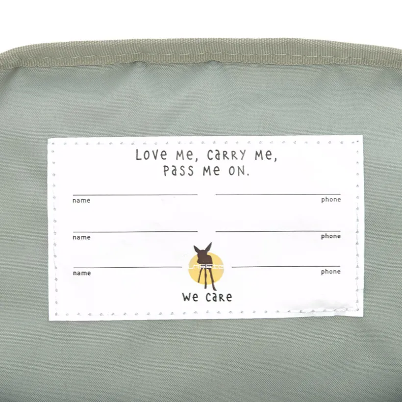 Sac à dos enfant Mini carré Little Gang Vert Foncé