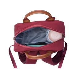 Sac à dos enfant Mini Club Signature urban bordeaux