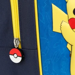 Sac à dos enfant Pokémon Pikachu 32cm – bleu et jaune