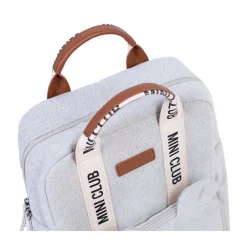 Sac à dos enfants Mini Club Signature Canvas Off White