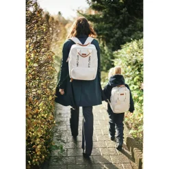 Sac à dos enfants Mini Club Signature Canvas Off White