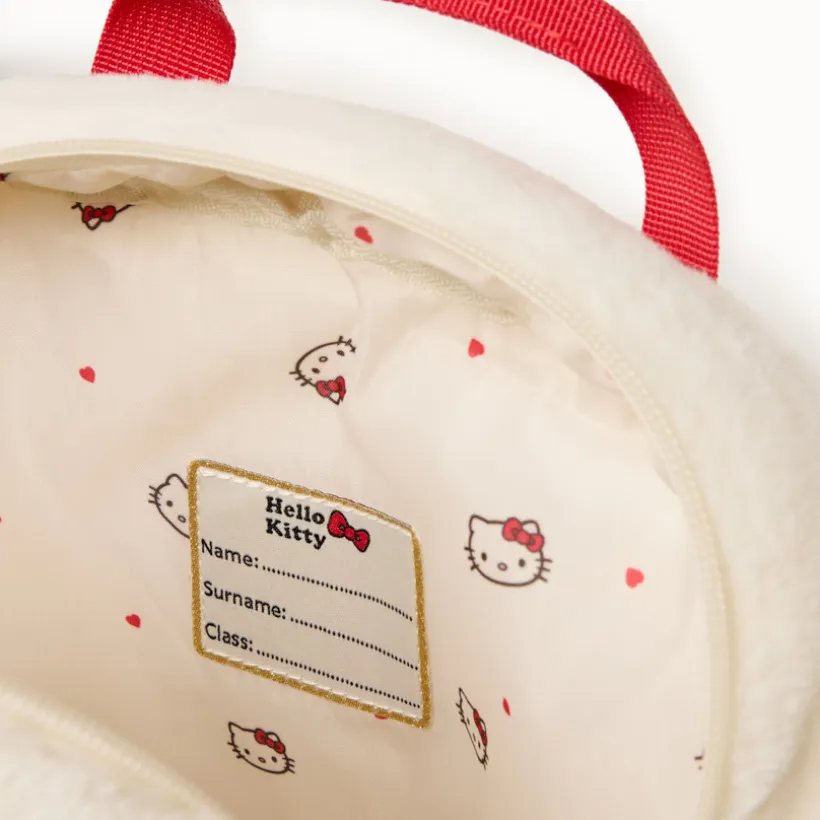 Sac à dos Hello Kitty en sherpa