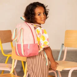 Sac à dos imperméable Framboise Rose