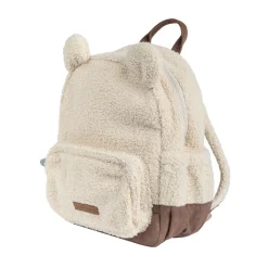 Sac à dos isotherme en bouclettes Roi des Forêts beige