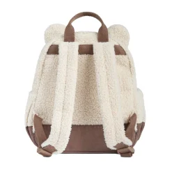 Sac à dos isotherme en bouclettes Roi des Forêts beige