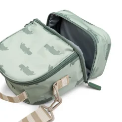 Sac à dos isotherme pour enfant Croco vert