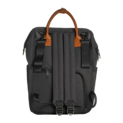 Sac à dos à langer Escapade gris foncé