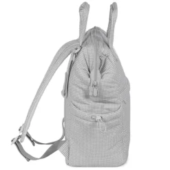 Sac à dos à langer Little Bloom Vichy Gris