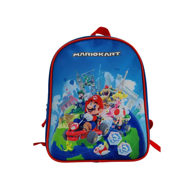 Sac à dos Mario Kart bleu 32 cm