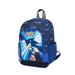 Sac à dos Sonic noir et bleu 37 cm