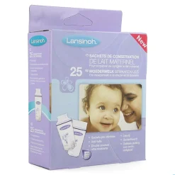 Sachets de conservation de lait maternel - 25 pièces