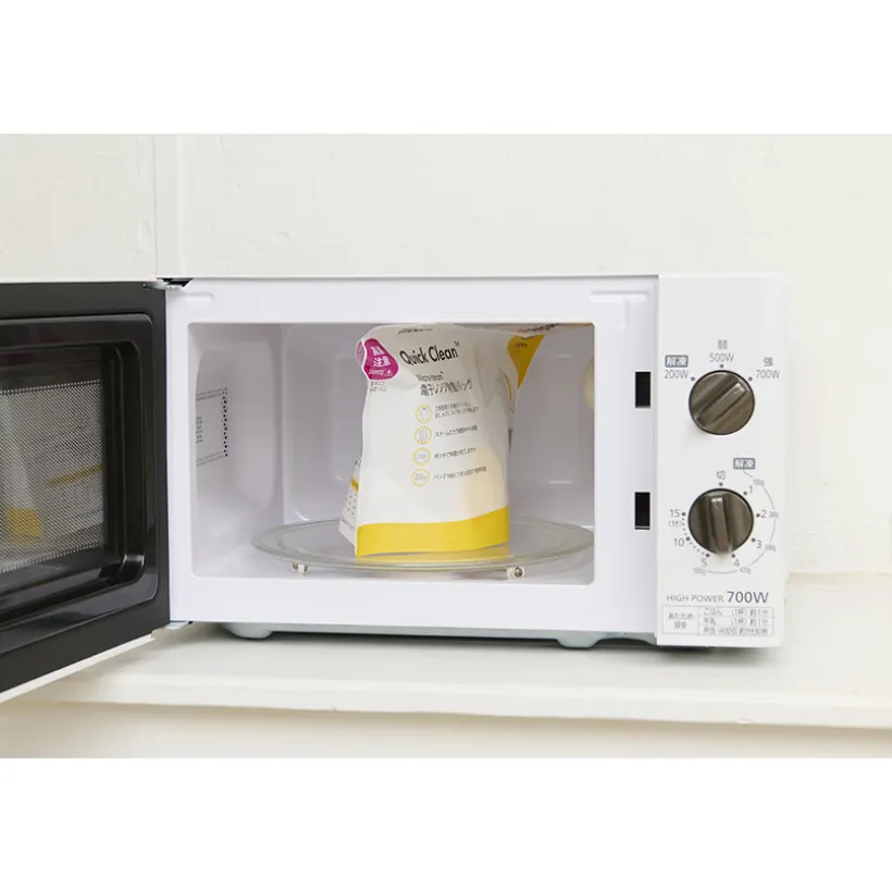 Sachets de stérilisation pour micro-ondes - Quick Clean