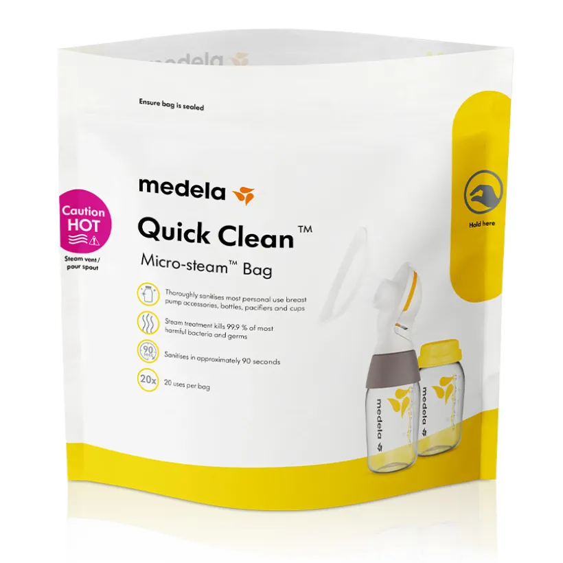 Sachets de stérilisation pour micro-ondes - Quick Clean