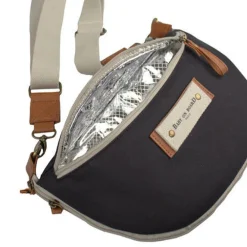 Sac à langer banane Armelle - Noir