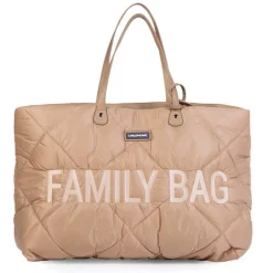Sac à langer Family Bag matelassé Beige
