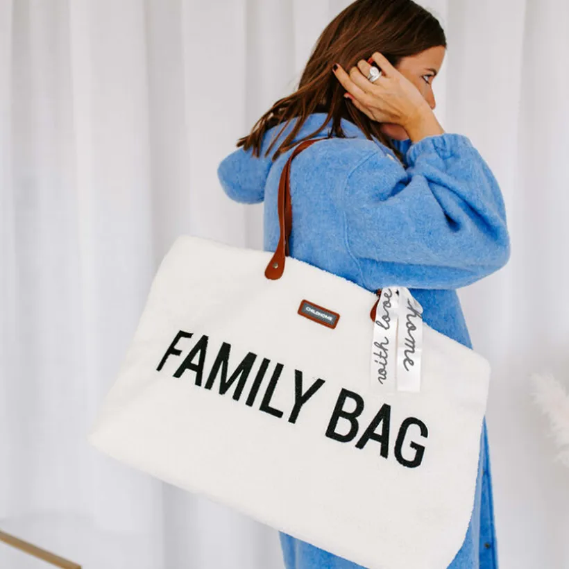 Sac à langer Family bag Teddy écru
