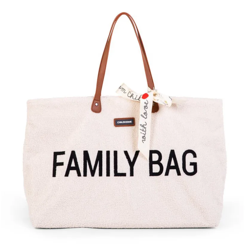 Sac à langer Family bag Teddy écru