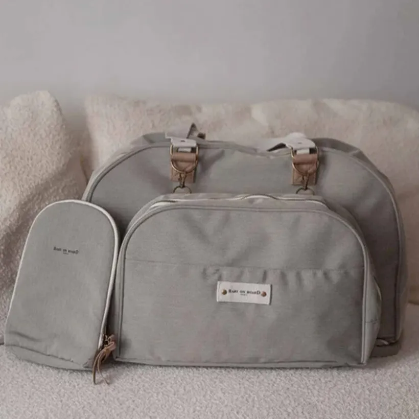 Sac à langer Juliette Gris/beige