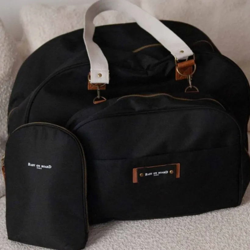 Sac à langer Juliette - Noir