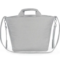 Sac à langer Little Bloom Vichy Gris