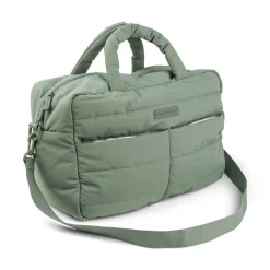 Sac à langer matelassé avec tapis vert